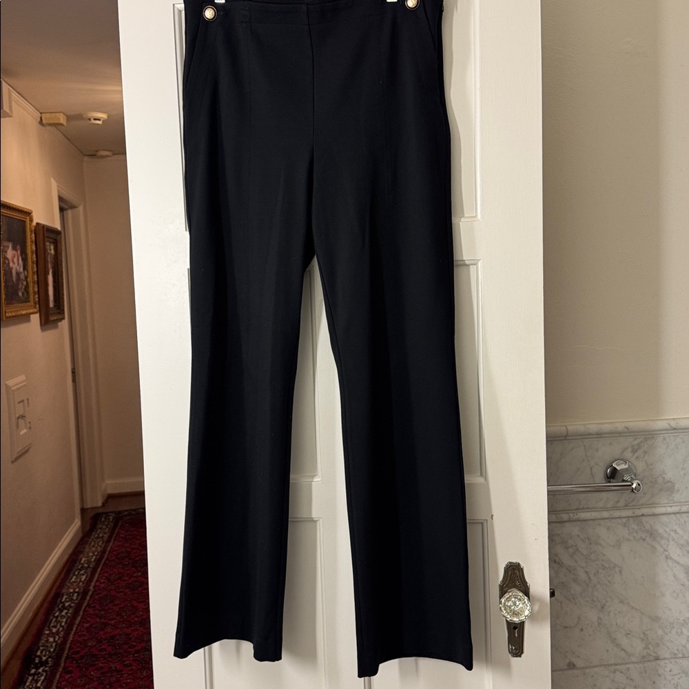 Ann Taylor The Skinny Flare Trouser Pant In Ponte Knit 831104 - Picture 5 of 8